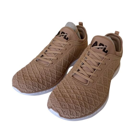 APL Men's Carmel Chocolate White Techloom Athletic Phantom Sneakers NWT - Picture 1 of 10